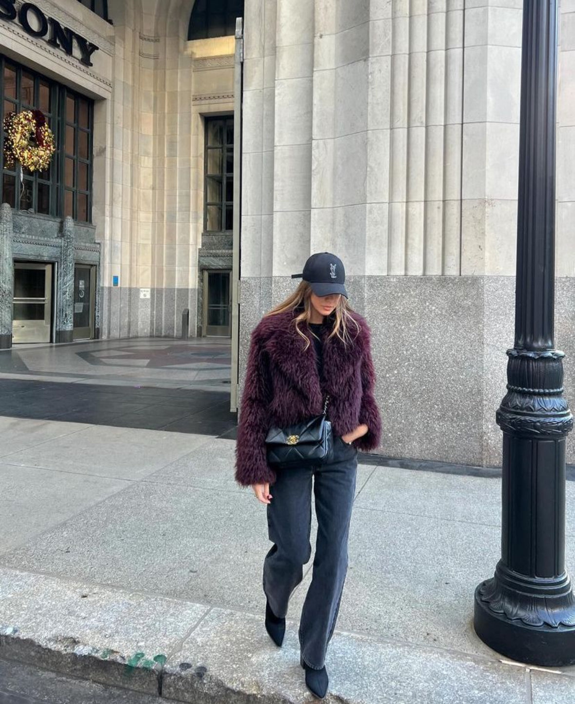 AB™- CHAQUETA DE PELO ELEGANTE