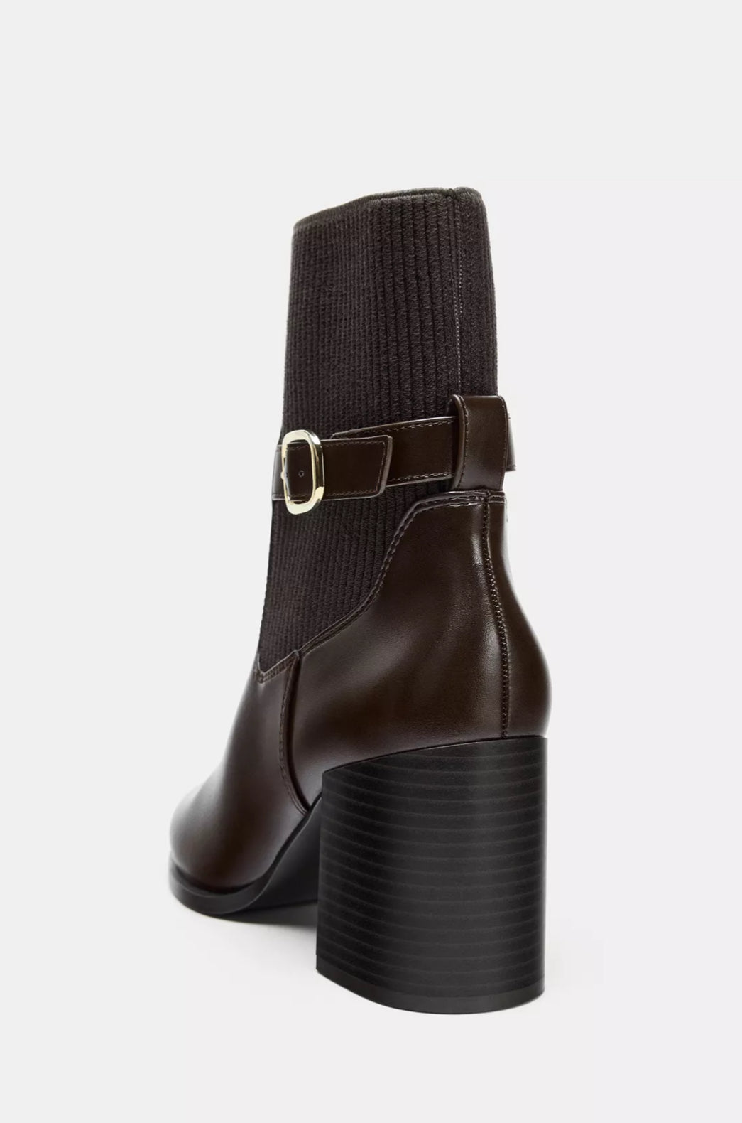 BOTTINES À TALLONS TIGE EN TISSU