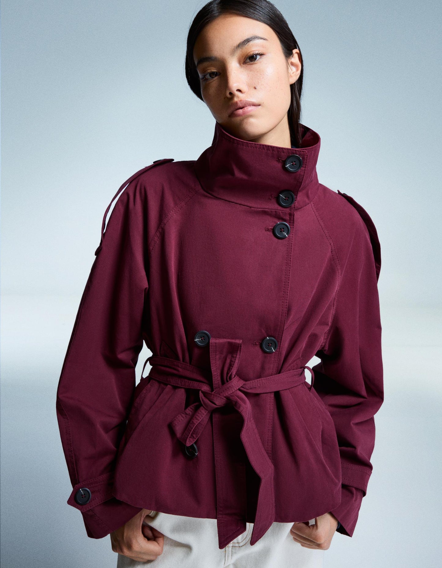 AB™ - ELEGANTE TRENCH CORTA
