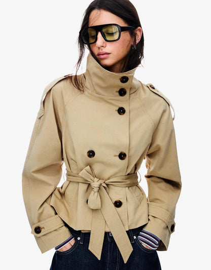 AB™ - ELEGANTE TRENCH CORTA