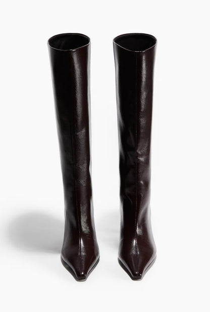 AB™- BOTA DE CUERO HASTA LA RODILLA